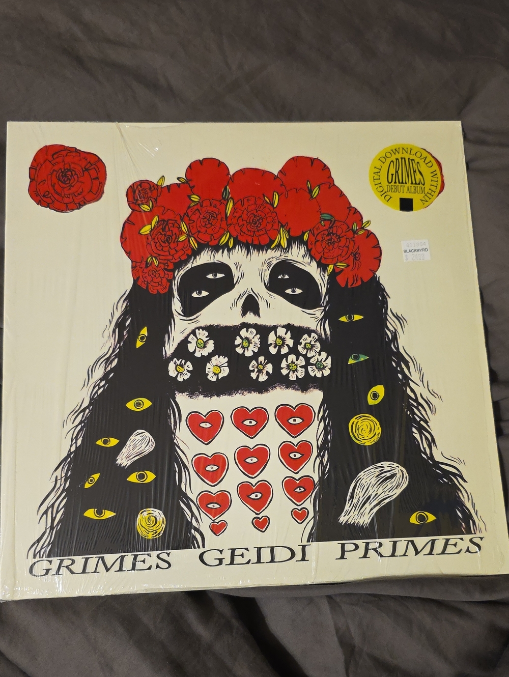 Grimes Geidi Primes Vinyl LP Record Album - Canadian Indie Synth Pop